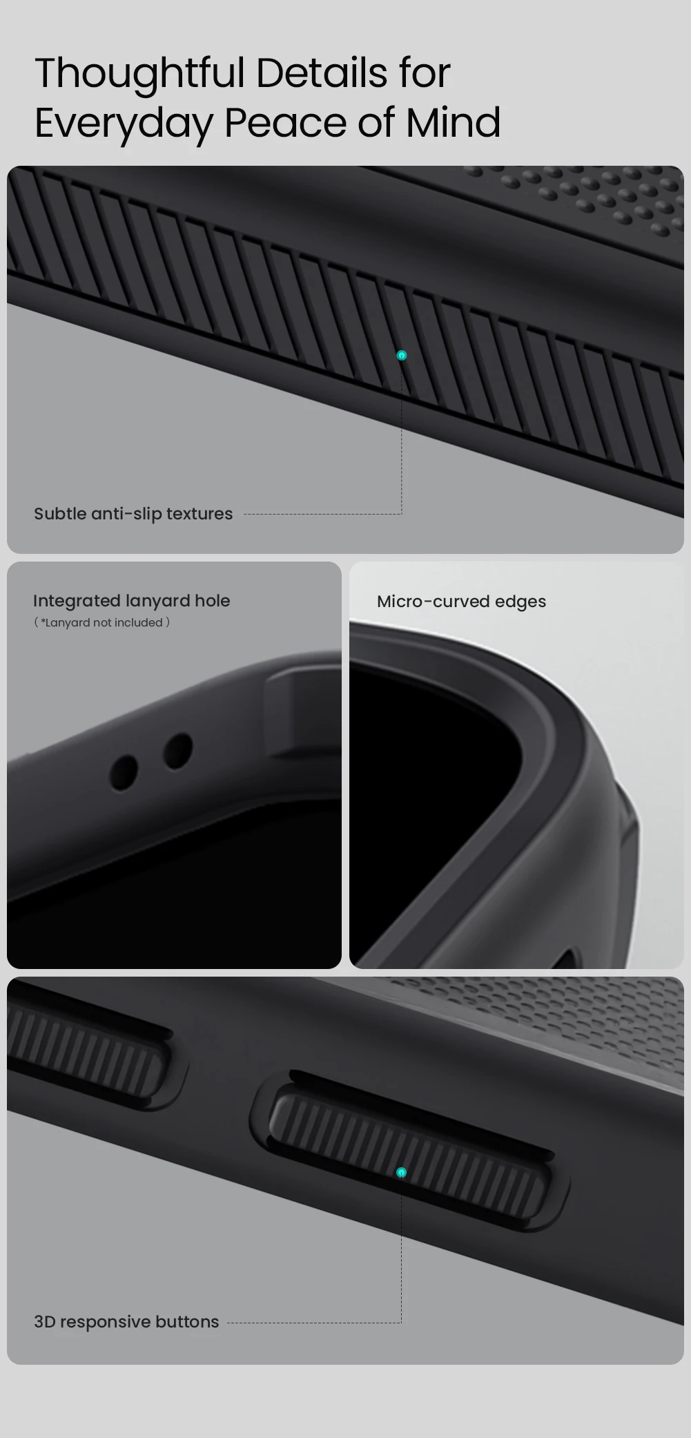 Für Xiaomi 17t Pro Hülle NILLKIN Passgenaue Hülle für Xiaomi 17t Pro Hochwertige Super Frosted Shield Hülle Matte PC-Abdeckung – Detail 13