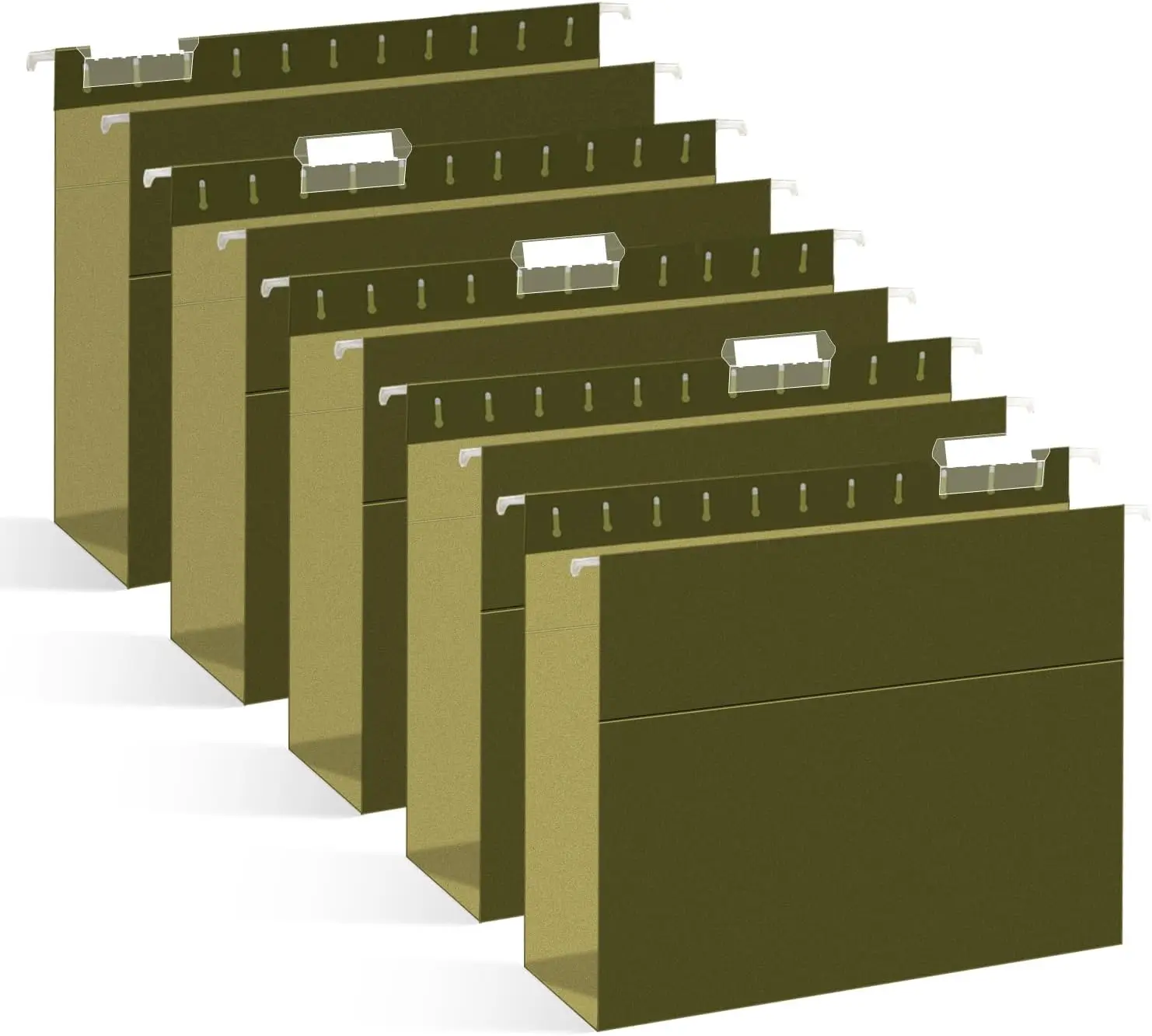 

Extra Capacity Hanging File Folders, 30 Pack Letter Size Reinforced Hanging Folders with Heavy Duty 3 Inch Expansion for B