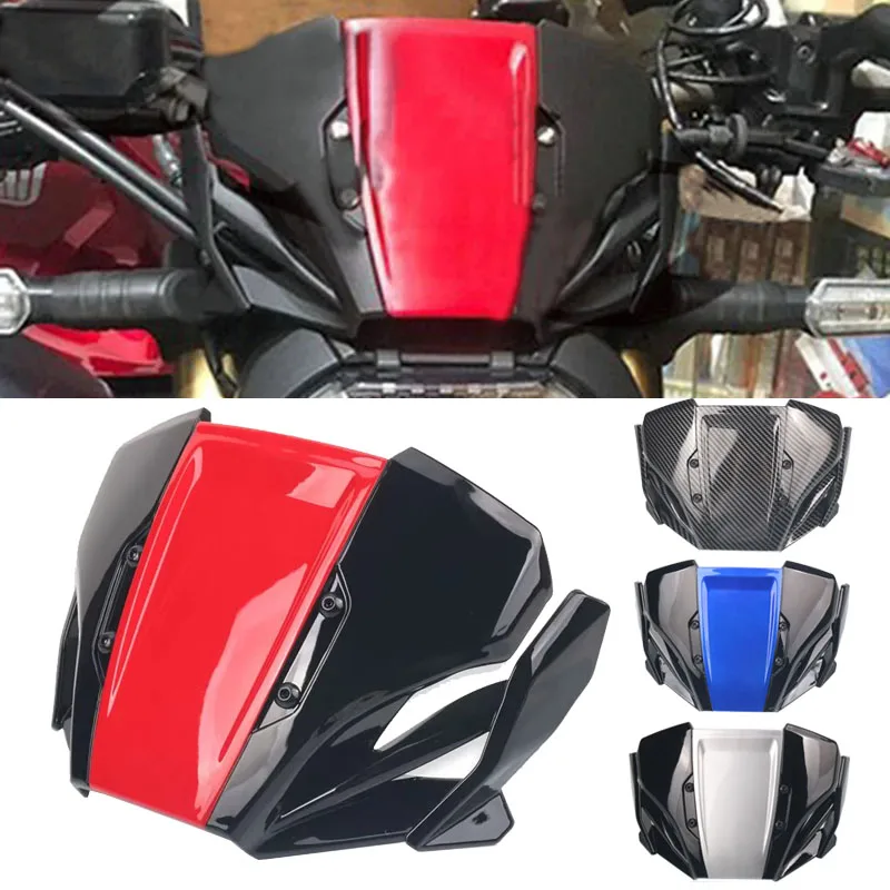 

Motorcycle Wind Deflector Front Screen Windscreen Windshield Accessories For CB650R CB 650R 2019-2022 CB1000R 2018-2020