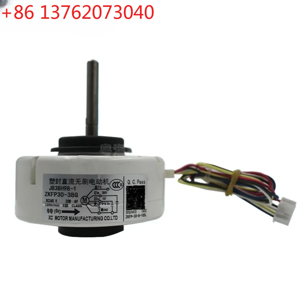 

New For Mitsubishi Air Conditioner Indoor Unit DC Fan Motor J838H98-1 ZKFP30-38G Conditioning Parts