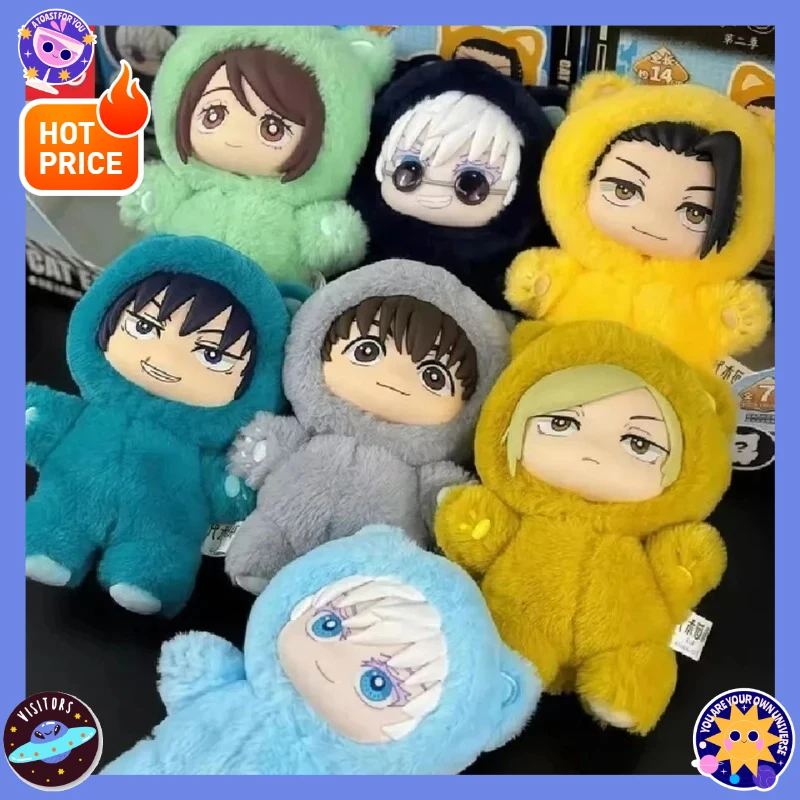 

**!**MINISO Mystery Plush Blind Box Wrist Bag Pendant Toy Cute Collectible Plush Model for Surprise Gifts