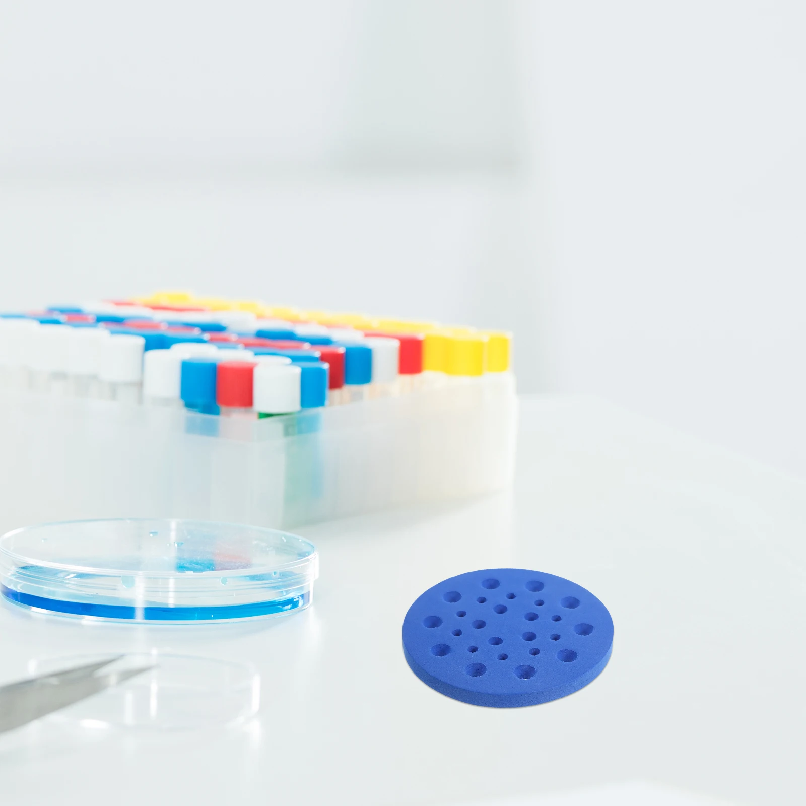 

Multifunctional Test Tube Rack For Tubes Stable Washable Foam Lab Stand Organizer Reusable Tube Holder Chemistry