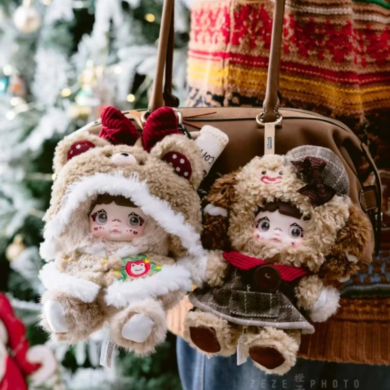 New100% véritable Nommi merveilleuse série de réveillon de noël boîte aveugle Collection de bureau sac à dos pendentif cadeaux du nouvel an et de noël