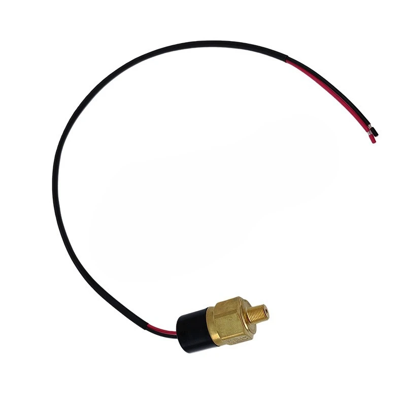 

Installation of pressure sensors for standard mechanical parts of excavators