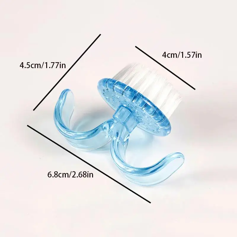 UV Gel Nail Art Tool Make-upborstel Schrobben Salon Nagelborstel Stofreinigingsborstel Manicure Pedicure Stof verwijderen Borstel Vingerverzorging