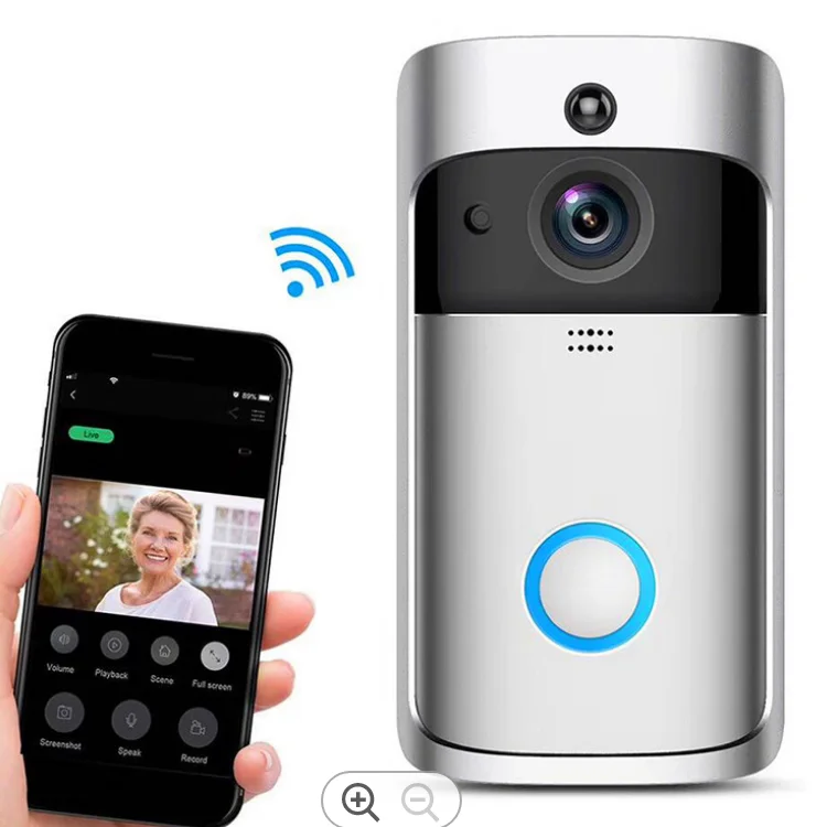 Smart Home Wifi Ring Door Bell M3SE Wireless Video Doorbell With Camera Intercom