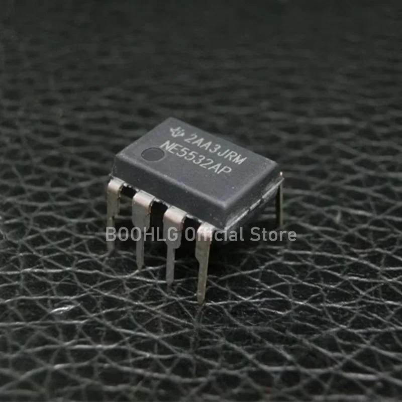 2PCS brand new original authentic NE5532AP low noise dual-channel op-amp DIP-8