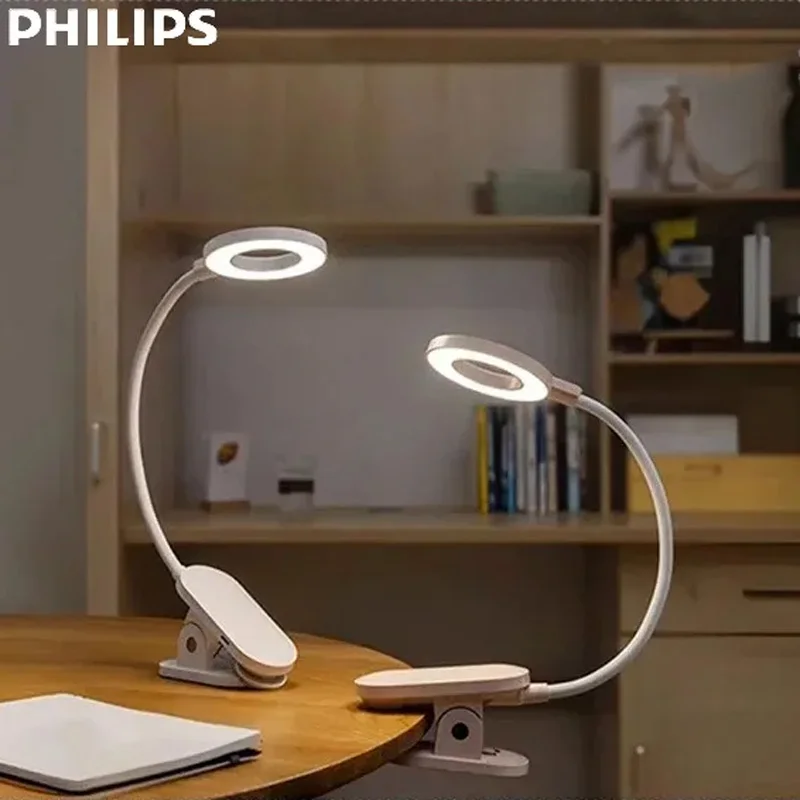 lampara-de-mesa-portatil-philips-smartclip-pro-comfort-luz-blanca-de-4000k-recargable-ajustable-66264-3000mah-4-niveles-de-intensidad