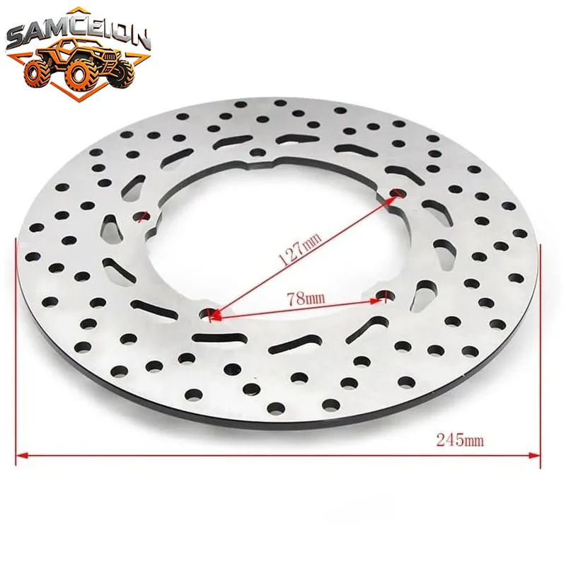 Rear Brake Disc For Yamaha XJ6 XJ6-F Diversion 600 2010-2015 XJ6-N XJ6-S Diversion 600 2009-2015 XJ6-SP P/N:20S-2582W-00-00