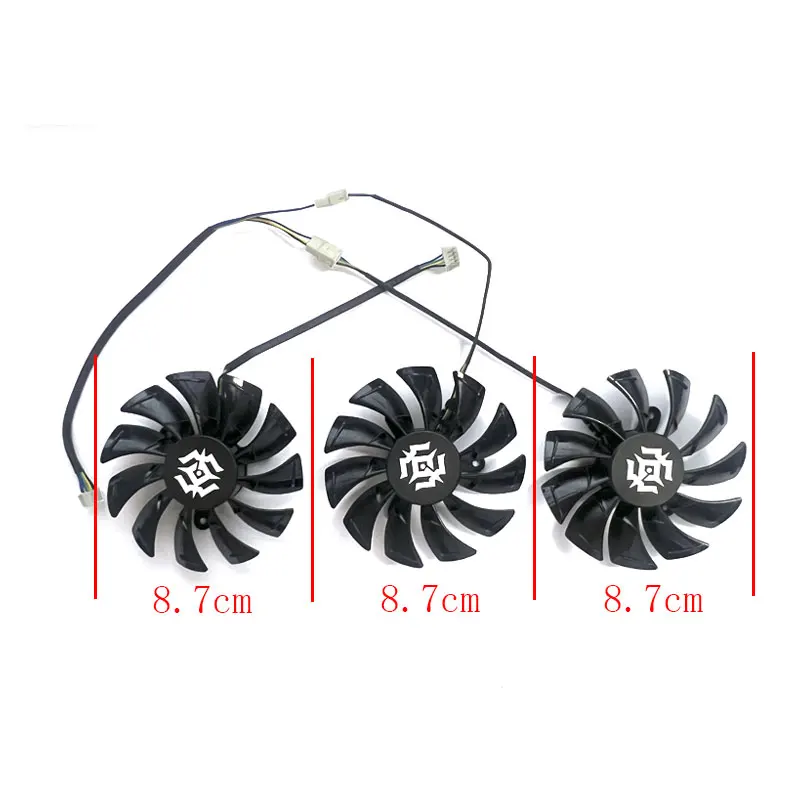 87MM brand new for ZOTAC GeForce RTX3090 3080ti 3080 3070ti 3070 3060ti X-GAMING OC graphics card replacement fan GA92S2U