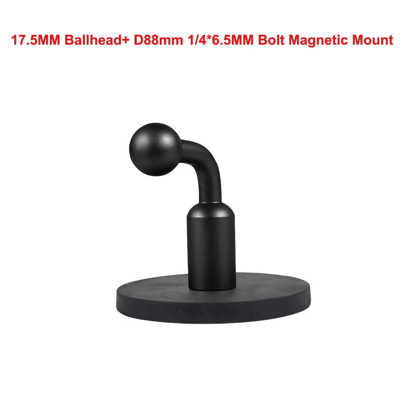 17mm/17,5mm Kugelkopf Adapter für Telefon Halterung Halter 1/4 Gewinde + D88 D66 D43 Magnet Basis Gummi überzogen 1/4 Schraube Loch Für Telefon – Detail 28