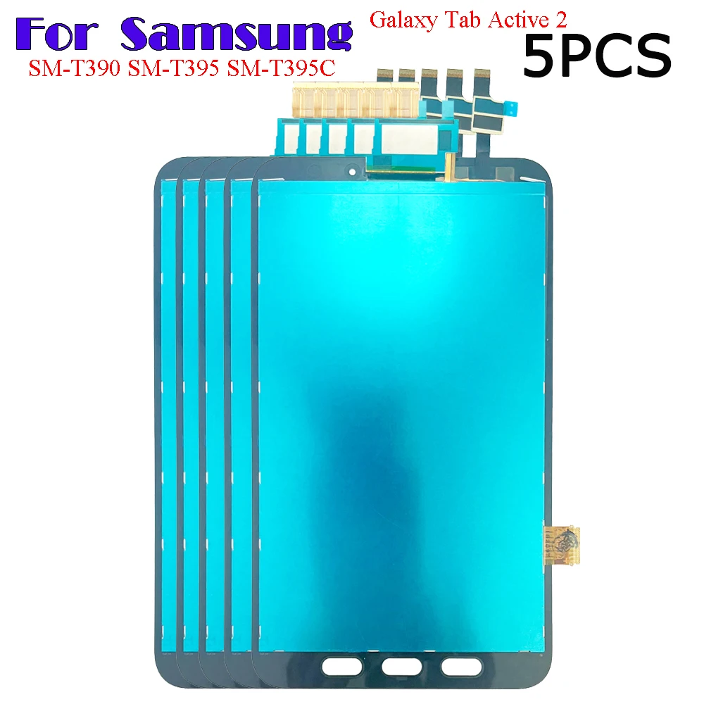 

5PCS For Samsung Galaxy Tab Active2 SM-T390 SM-T395 SM-T395C T390 T395 LCD Display Touch Screen Digitizer Glass Assembly Repair