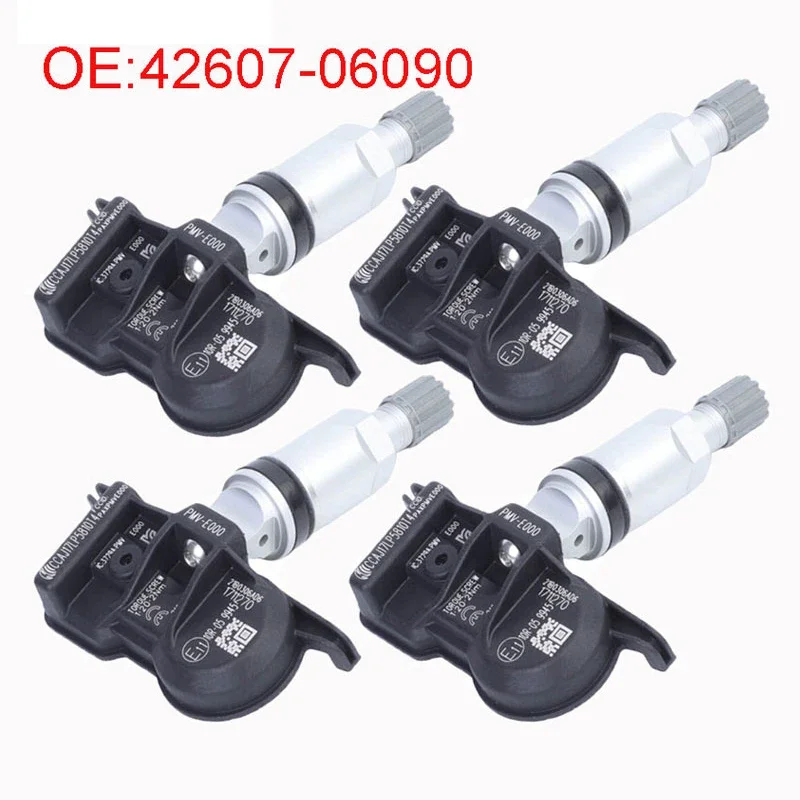 

Датчик давления в шинах (4 шт.) для Toyota Camry, Corolla, 4Runner, Sequoia, Lexus LS, GX 4260706090 42607-06090 PMVE000 PMV-E000 315 МГц