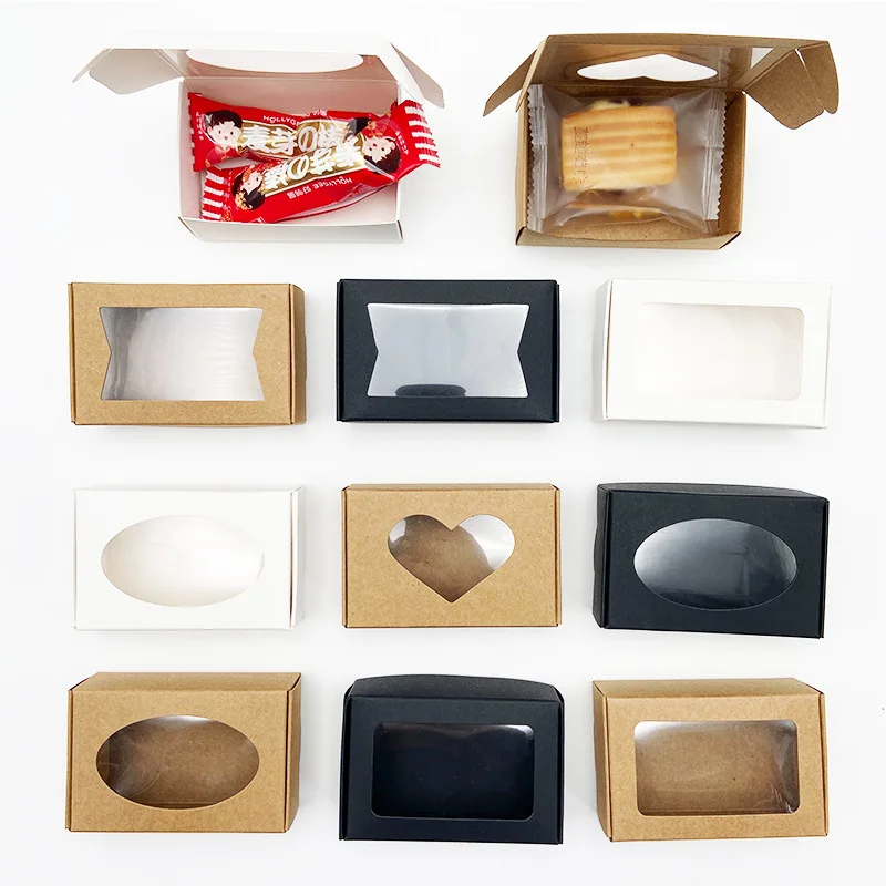 20Pcs Kraft White B…