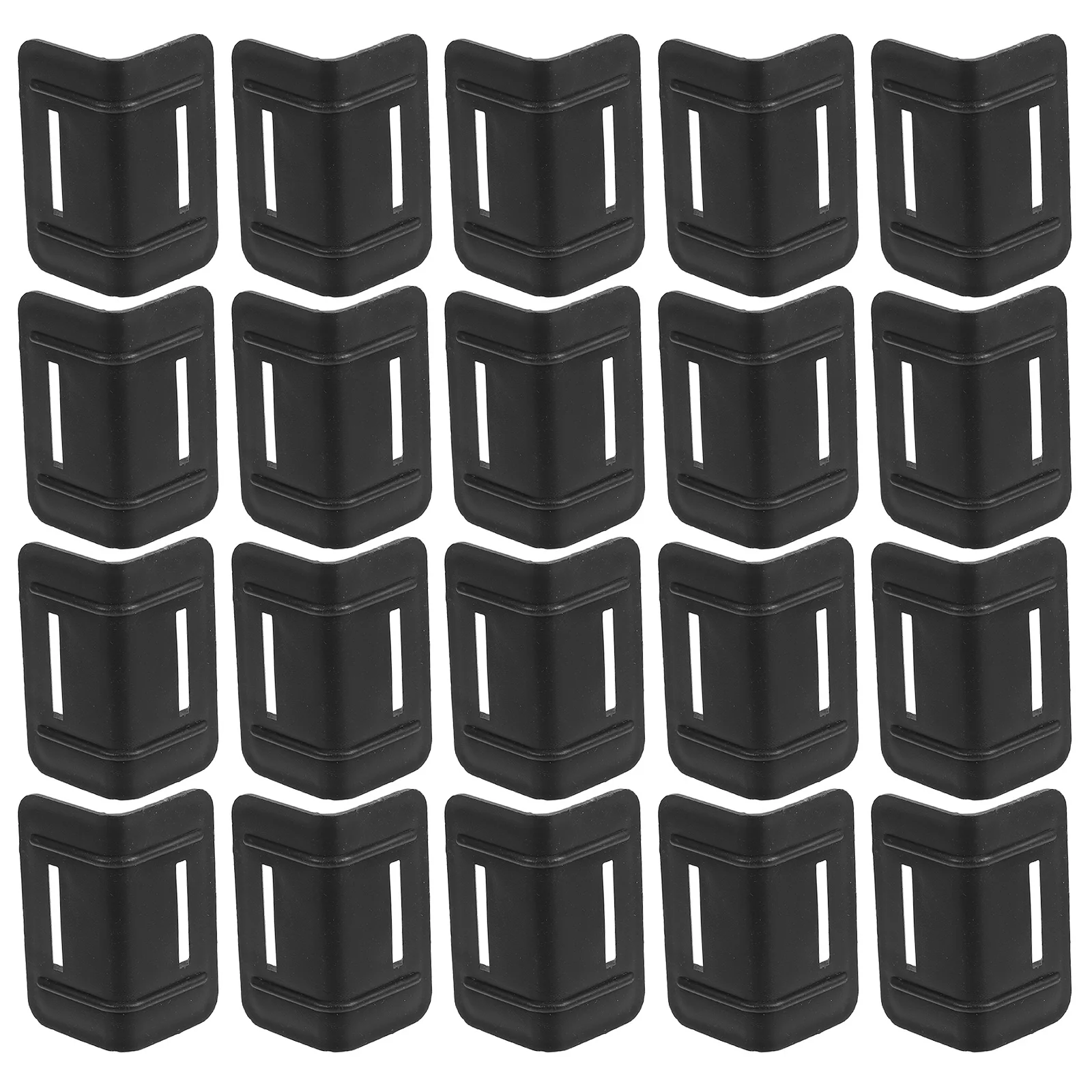 100Pcs Corner Edge Protectors for Shipping Heavy-Duty L-Shape Plastic Guards Protect Cargo from Strap Damage Ideal for Moving