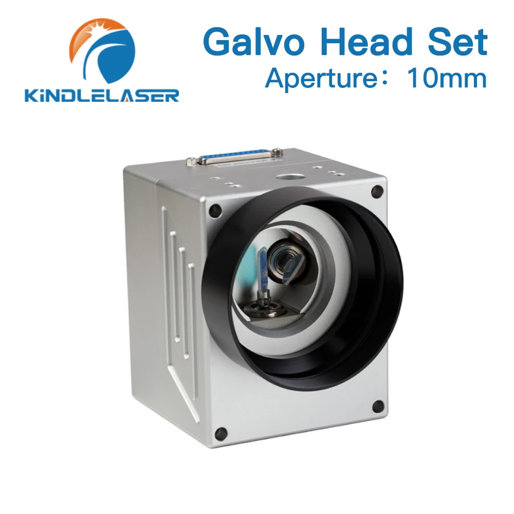 

KINDLELASER SG7110 Fiber Laser Scanning Galvo Head Set 10.6um &1064nm & 355nm 10mm Galvanometer Scanner with Power Supply