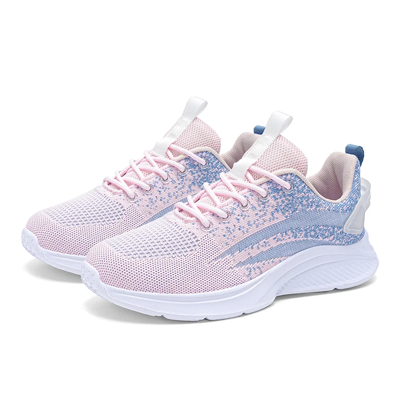 

Women's Sports Shoes Running Shoes Ladies Breathable Sneakers Summer Light Mesh Air Cushion Outdoor Lace Up Women's Sports Shoes