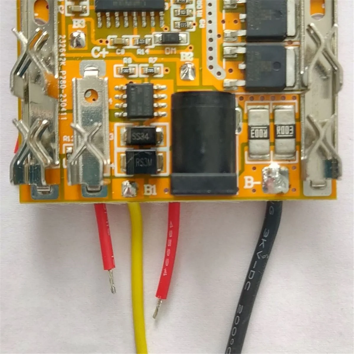 BABQ 5S 19V 21V 18650 Placa de protección de carga de batería de iones de litio Overshoot Placa de carga de recuperación automática PCM PCB BMS para herramienta eléctrica