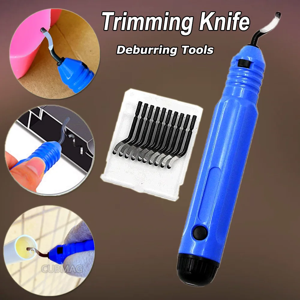 

Trimming Knife Scraper 3D Printer Parts Pla petg Filament Model Deburring Tool Rotary Deburr Blades Remover For Wood Plastic