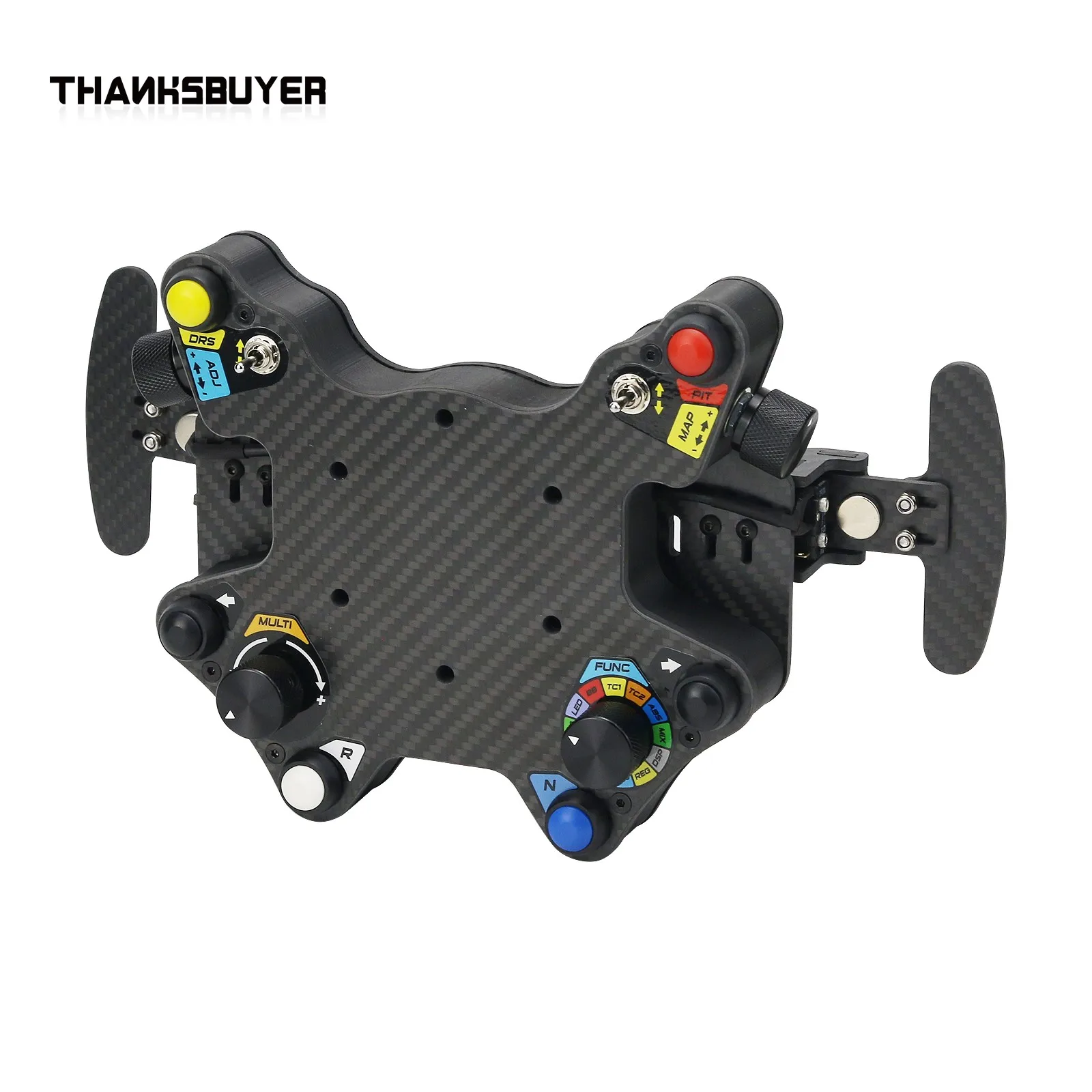 Simplayer Racing Hub kierownica Instrument przycisk Box konsola środkowa do zmiany wiosła dla Logitech Thrustmaster Fanatec