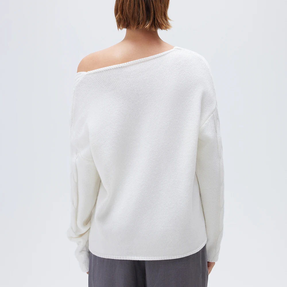 سترة نسائية للخريف والشتاء بأكمام طويلة ورقبة على شكل حرف v قميص متماسك بلوفرات كورية غير رسمية قميص بقصة ضيقة سترة للنساء #6