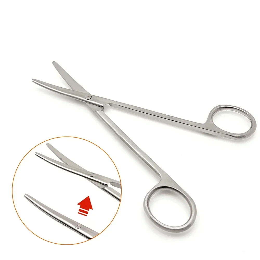Tc Metzenbaum Scissors Curved Delicate Tissue Cutting Tonsil Blunt Narrow Tips Surgical Operation Theater Surgery Tool