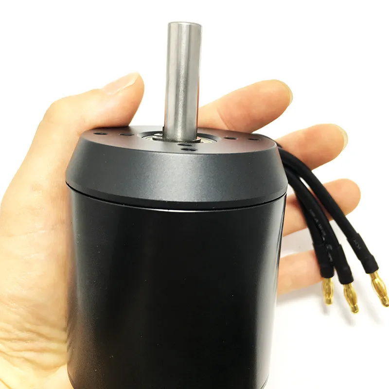 6384 Brushless Motor 170KV With/Without Hall Sensor for E‑Skateboard Off‑road Car Thruster Model Parts