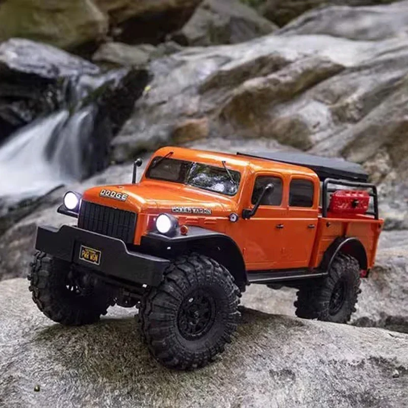 Rc Car 1/24 Axial Scx24 Remote-Controlled Electric Climbing Vehicle Vintage Dodge Truck Pickup Truck Rtr Off-Road Vehicle