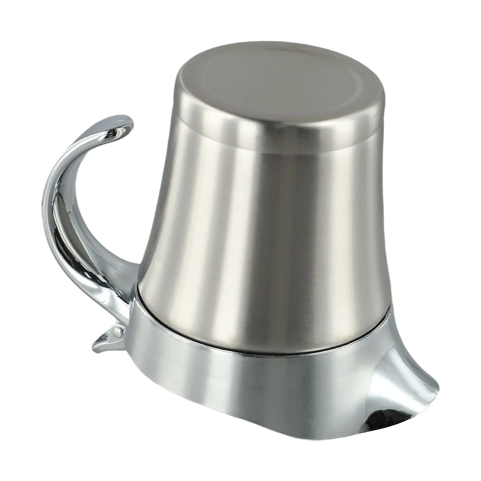

Sleek Stainless Steel Gravy Boat Sauce Jug Featuring a Conveniently Designed Hinged Lid for Easy Pouring 450ML 750ML