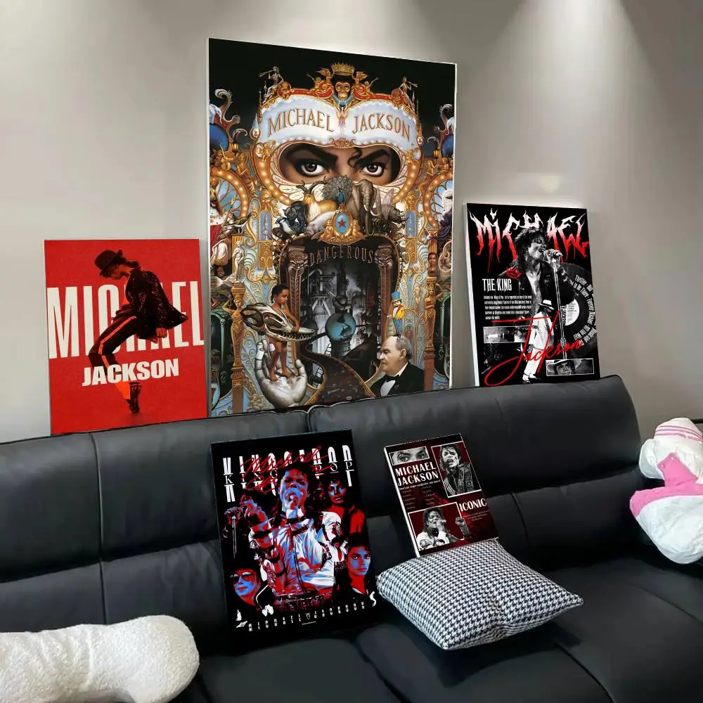 Singer M-Michael Jackson Poster Modern Aesthetic Wall Art Print