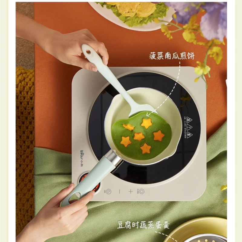 Milk Pot Baby Food Pot Baby Frying Integrated Non-Stick Pan Dedicated Small Pot Instant Noodles Hot Milk Milk Pot