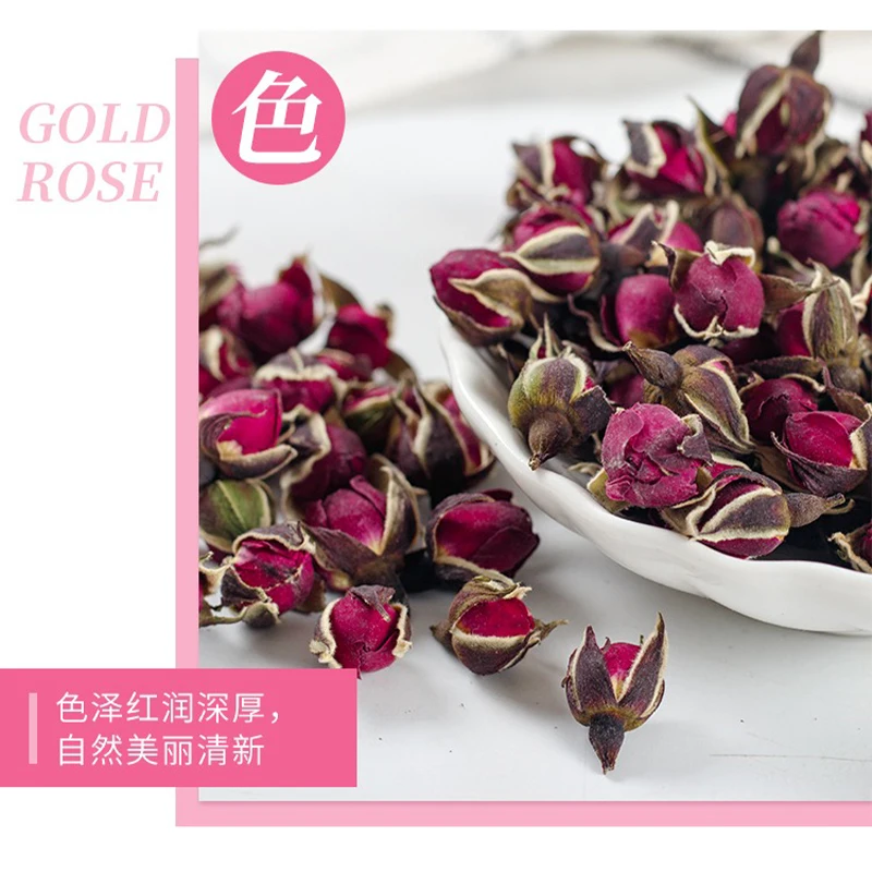 Top Natural Selected Chinese Yunnan Phnom Penh Rose Dried Flower Wedding Decoration DIY Aromatherapy Hand Drip Glue Raw Material