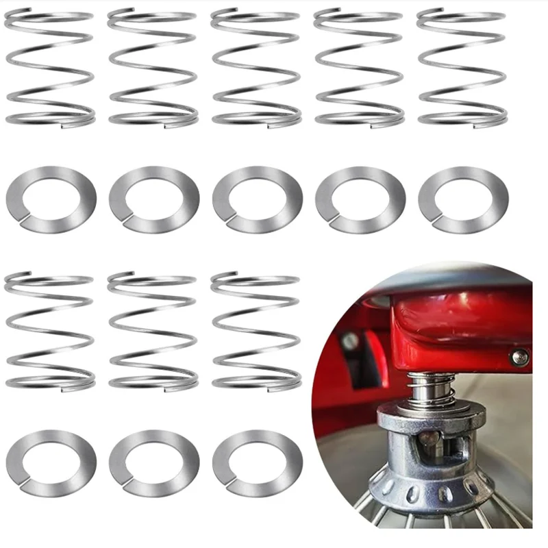Durable 2/4 Set Stainless Steel Spring & Washer for KitchenAid Stand 3.5-8 Qt Mixers Accessories