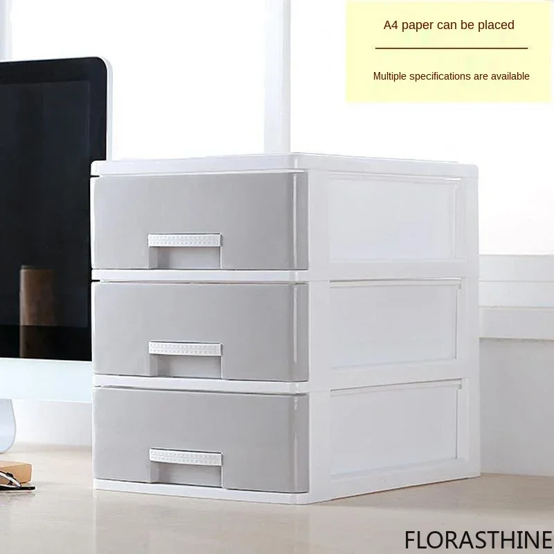 office-desk-storage-plastic-a4-paper-rack-file-locker-sundries-box-desktop-organizer-pen-holder-accessories