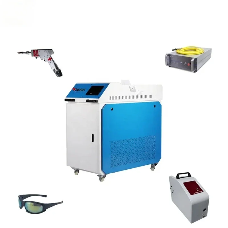 YG 2023 Metal Rust No Damage Handheld Fiber Laser Cleaning Machine Rust Removal Tool Metal Rust Remover Industry Cleaner Machine