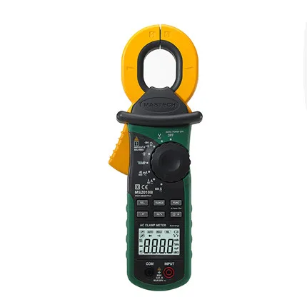 MASTECH MS2010B Digital LCD Electrical Professional Multifunction High Sensitivity Leakage Current Tester Clamp Meter