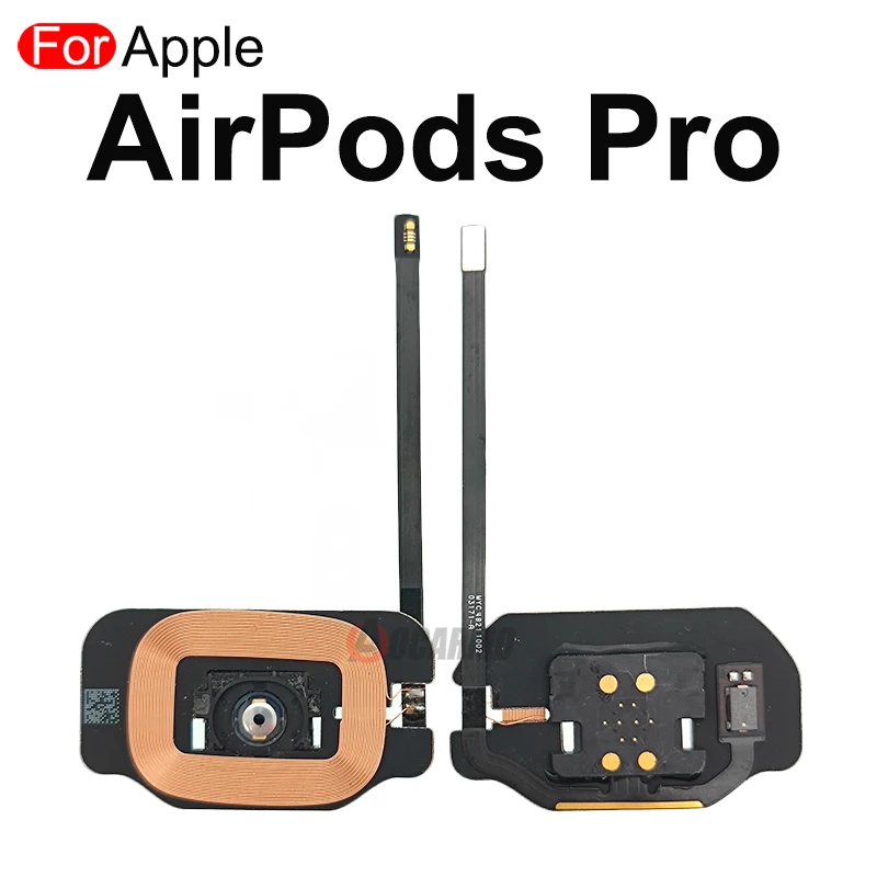 Aocarmo For AirPods Pro Pro2 AirPods3 Magsafe Charging Case Wireless Charging Module Flex Cable Replacement Part