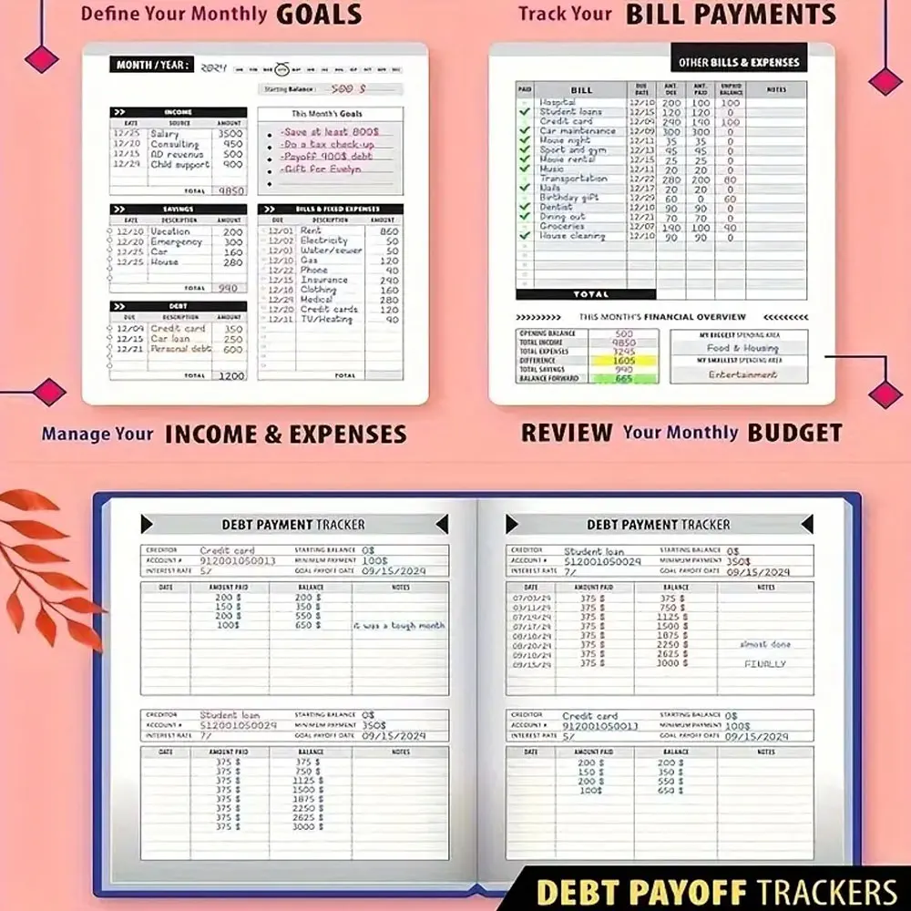 قطعة واحدة من كتاب تسجيل الفواتير، تتبع كل فاتورة وإدارة أموالك بشكل فعال.