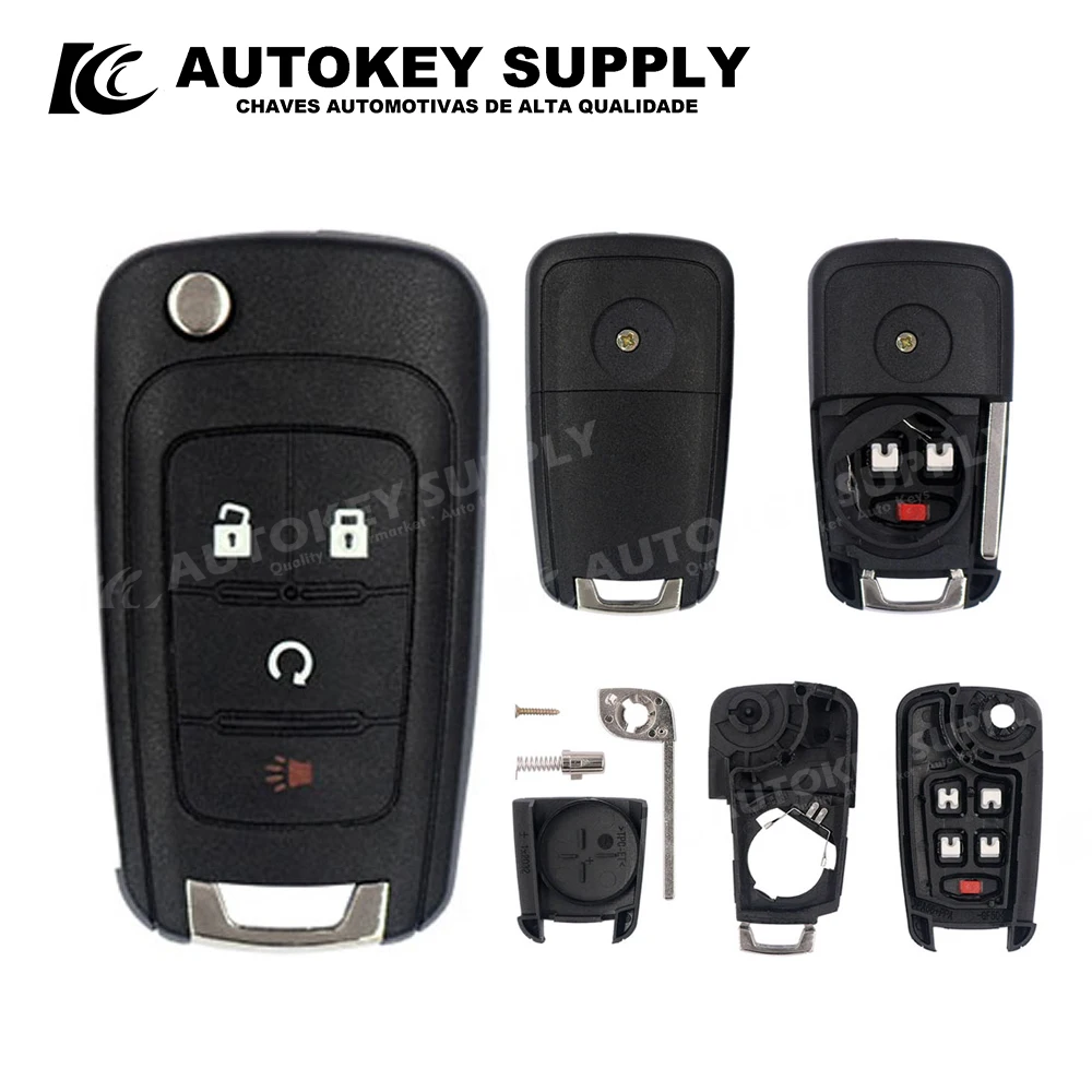 

Folding Key Shell 4 Buttons Autokey supply AKBKF120