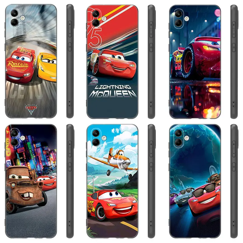 Cars Lightning McQueen Phone Case For Samsung Galaxy A01 A03 Core A04 A10 E A02 A05 A20 A21 A30 A50 S A6 A8 Plus A7 A9 2018