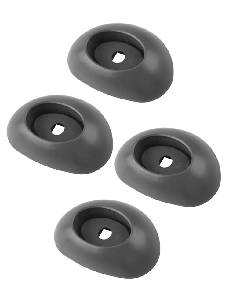 End Cap Leg Footings for Coleman For Power Steel Pools Designed for New Brown Models 4 Pack Replacement Parts for Pool Use