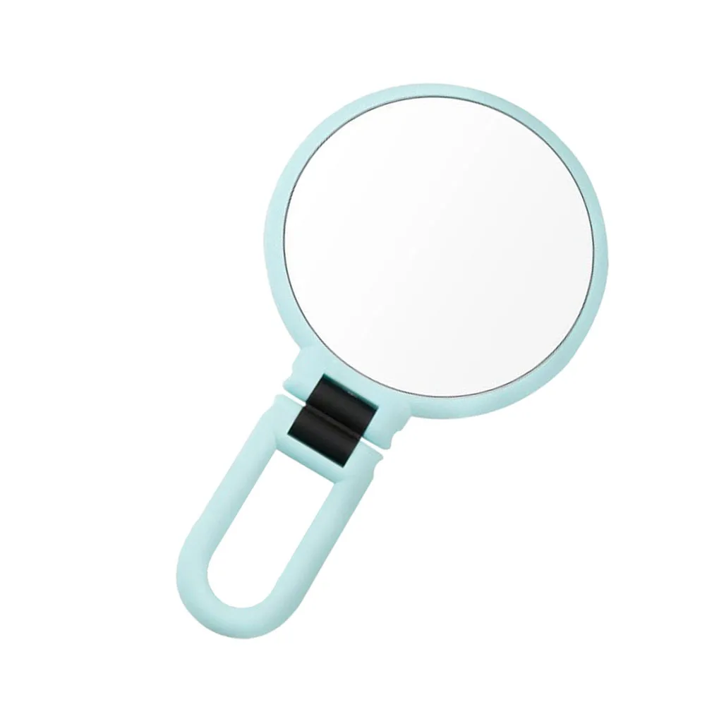 Verlichte make-upspiegel 15x vergroting Vintage kunststof frame Glad galvaniseren Krasbestendig voor slaapkamerbadkamer