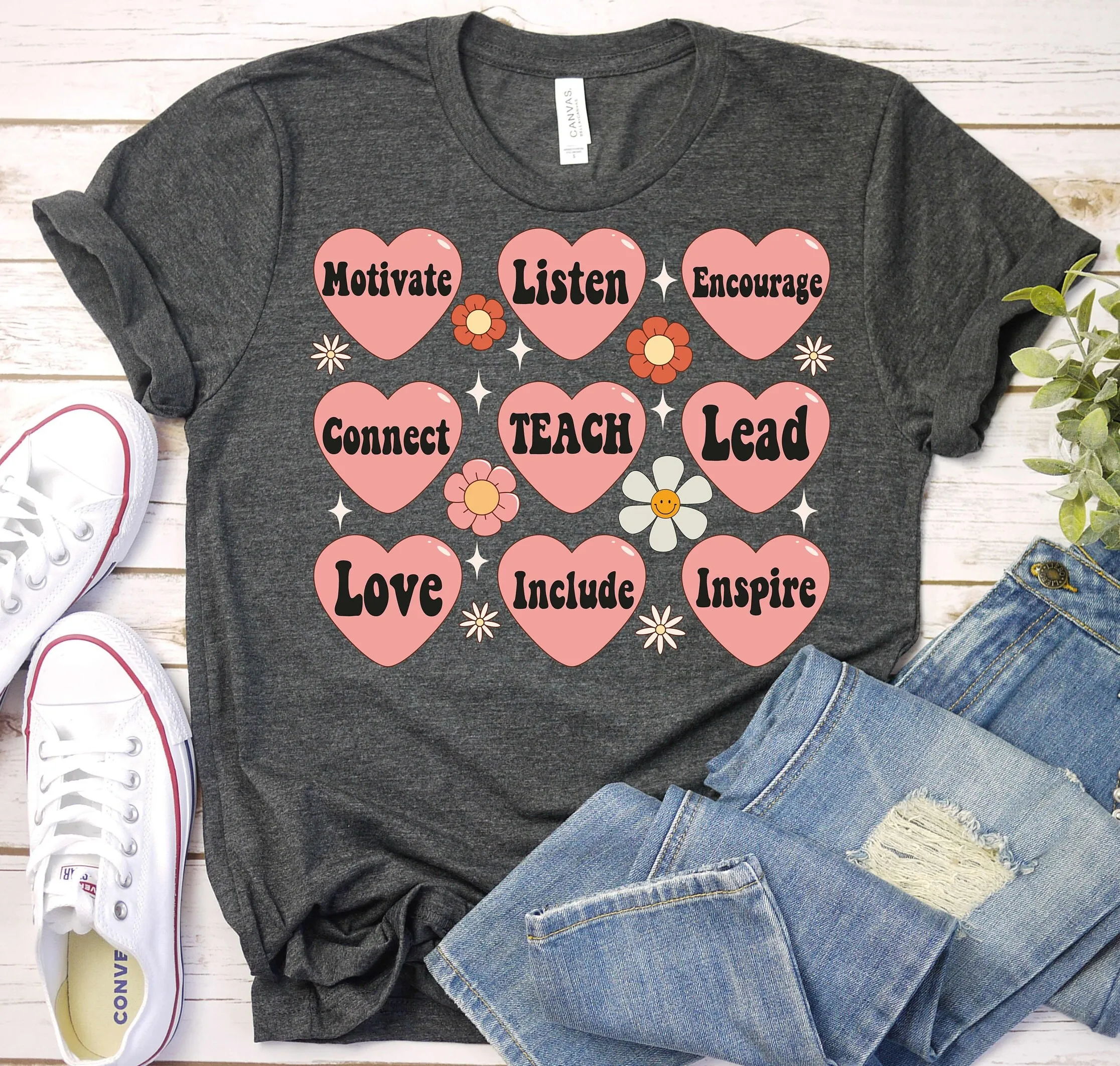 Teacher Valentines Day T Shirt Elementary Valentine'S Special Education