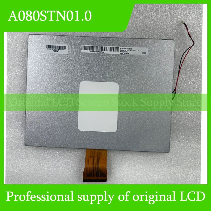 A080STN01.0 8.0 Inch LCD Display Screen Panel 60 Pins Original for Auo Brand New Tested