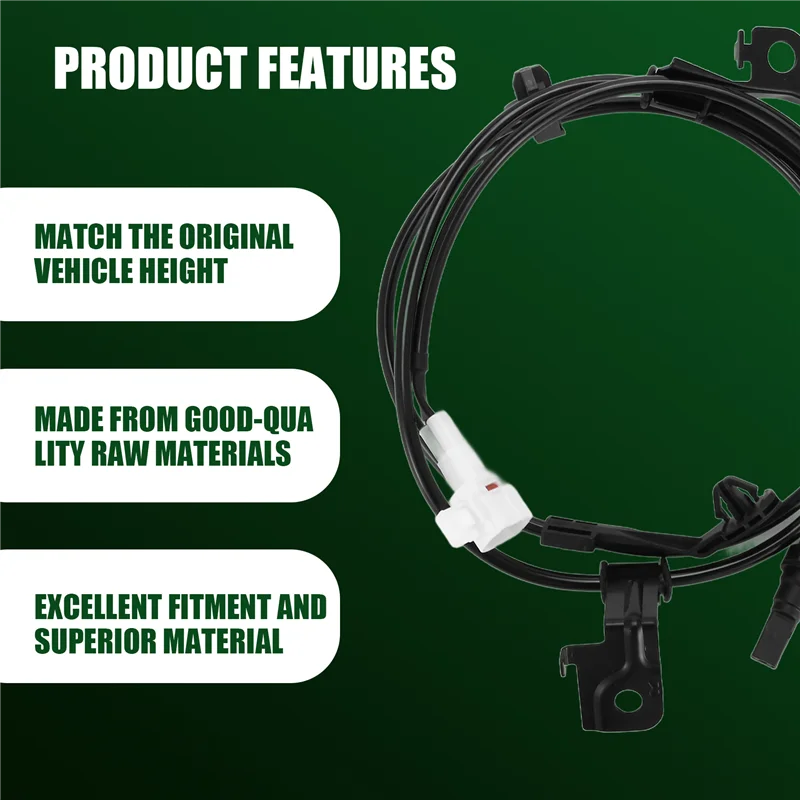 ABNF!ABS 휠 속도 센서 앞 우측 9542-52030,8954252030 ALS1769 5S8675 Toyota Yaris Scion XD Vios 1.5L 2006-2012