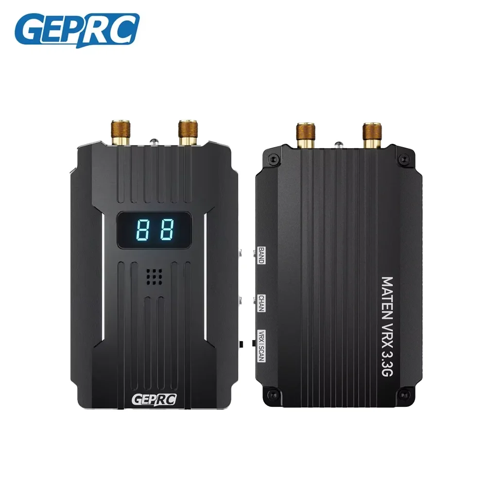 

GEPRC MATEN 3.3G VRX с приемником сигнализации 3.3G Встроенный зуммер Режим SMA VRX RC Самолет FPV Дрон дальнего действия DIY Часть