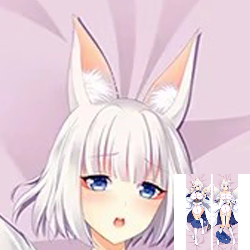 

Dakimakura Anime Pillow Cover Genshin Impact Ganyu Double Sided Life-size Body Decoration