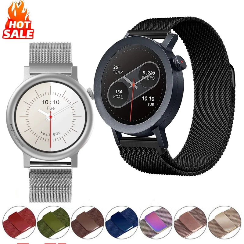 Milanese Loop Strap für CMF Watch Pro 2 Smartwatch Ersatzarmband Sportuhrenarmband Correa für CMF Watch Pro 2 Band