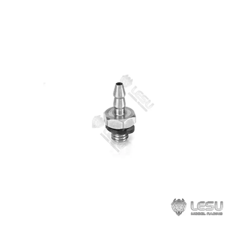 LESU Hydraulische Modelleffikation, Edelstahl-Präzisions-M3-Draht, gebogen durch die Öldüse, 2,5 x 1,5 mm Nylonschlauch-Installation 3