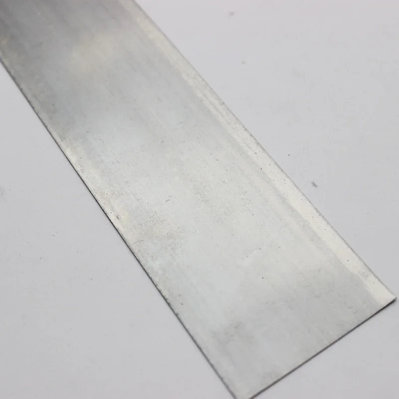 Pure Zinc Sheet Anode For Plating Kit Jewelry Making 0.5x50x250mm